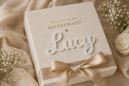 Luxury Personalised Bridesmaid Proposal Box